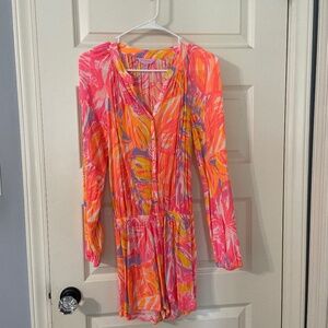 Lilly Pulitzer long sleeve romper